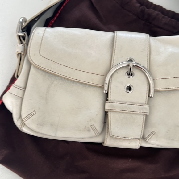 Coach leather shoulder bag - Picture 2 of 10